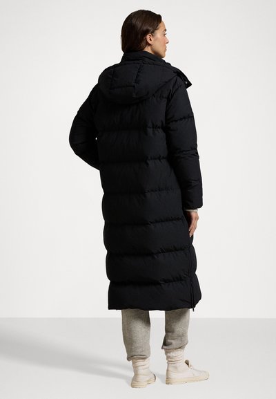 Polo Ralph Lauren HOODED DOWN COAT - Zimný kabát - black