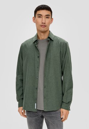 REGULAR - Hemd - olivgrün