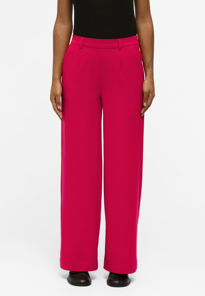 Object OBJLISA WIDE - Trousers - viva magenta