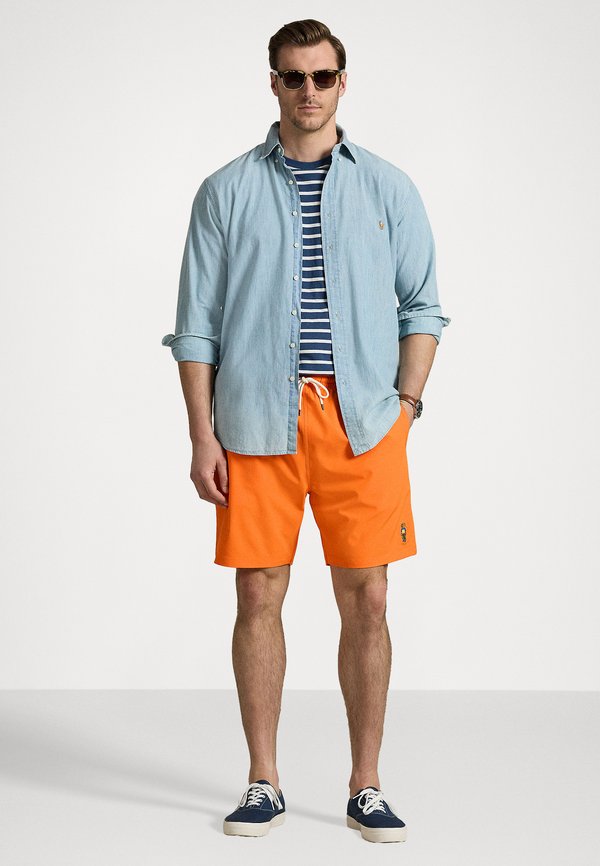 TRAVELER CLASSIC POLO BEAR SWIM TRUNK - Swimming shorts - sailing orange2