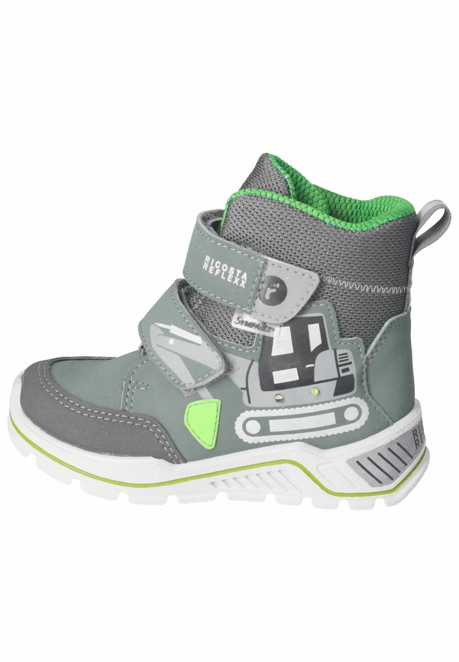 RICOSTA Prisja Graphit WMS Kinderschuh In Schmaler Passform - Bequem & Robust