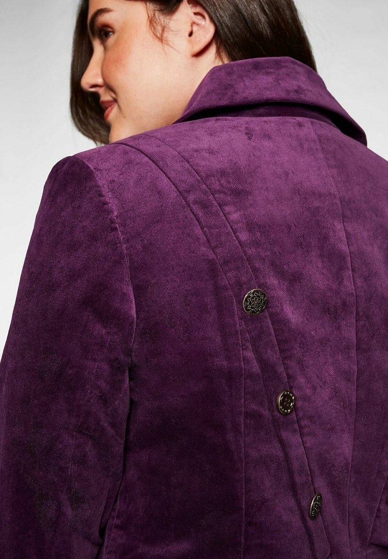 Damen Parkas | Sheego Kurzmantel flieder - YW55795 Damen Parkas | Sheego Kurzmantel flieder - YW55795