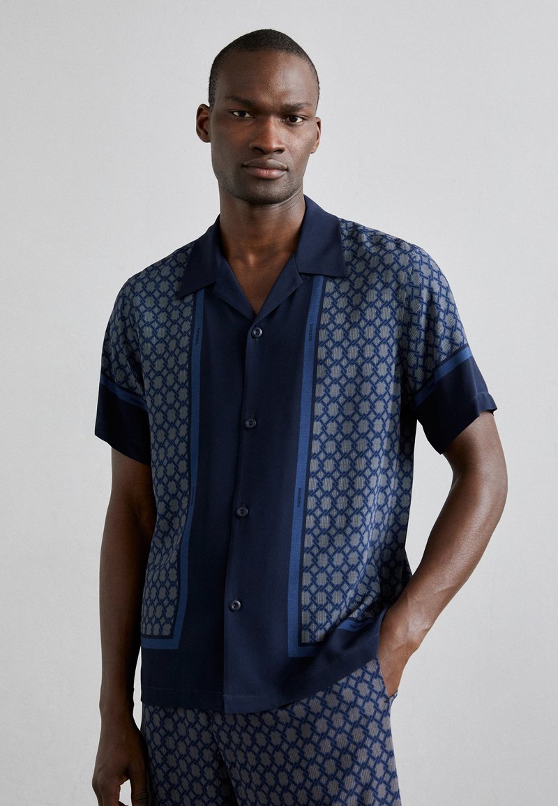 sandro FENCE - Camicia - marine