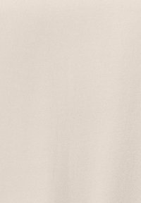 Beige, soft fabric with a matte texture, even surface, and slight sheen. Lightweight material, drapes fluidly without notable patterns or accents.