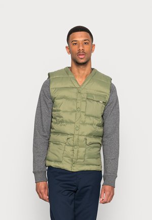 AKRASMUS PADDED GILET - Bodywarmer - olivine