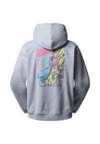 The North Face U EXPEDITION CELEBRATION OVERSIZED HOODI - Felpa con cappuccio - tnf light grey heather