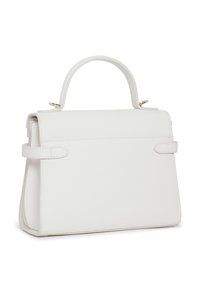 Le Tanneur DOUBLE RABAT MOYEN MODÈLE EMILIE SIGNATURE T - Bolso de mano - craie