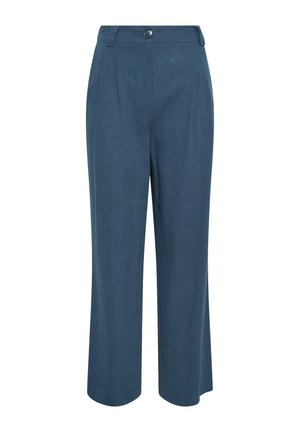 Long Tall Sally WIDE LEG  - Stoffhose - blue