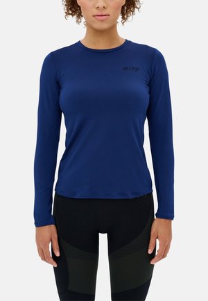 THE RUN SHIRT LONG SLEEVE WOMEN - Long sleeved top - dark blue
