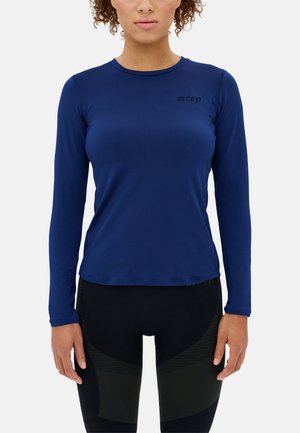 CEP THE RUN SHIRT LONG SLEEVE WOMEN - Maglietta a manica lunga - dark blue