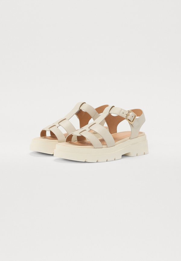 ADACTER - Platform sandals - sand2