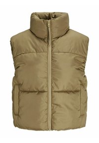 JJXX JXSOLVEJ PUFFER VEST - Smanicato - kelp