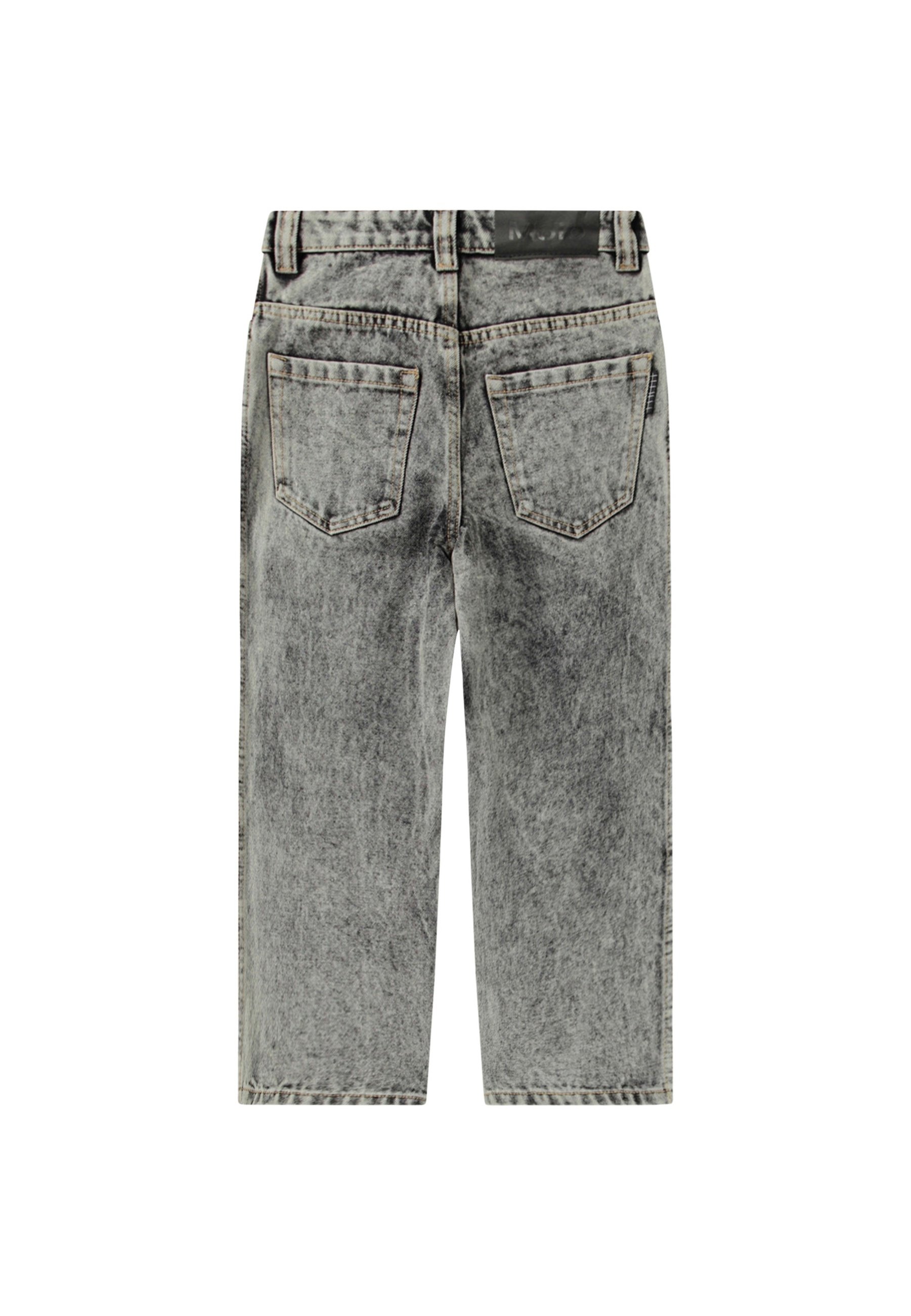 Molo ASKA UNISEX - Straight leg jeans - grey stonewash/grey denim