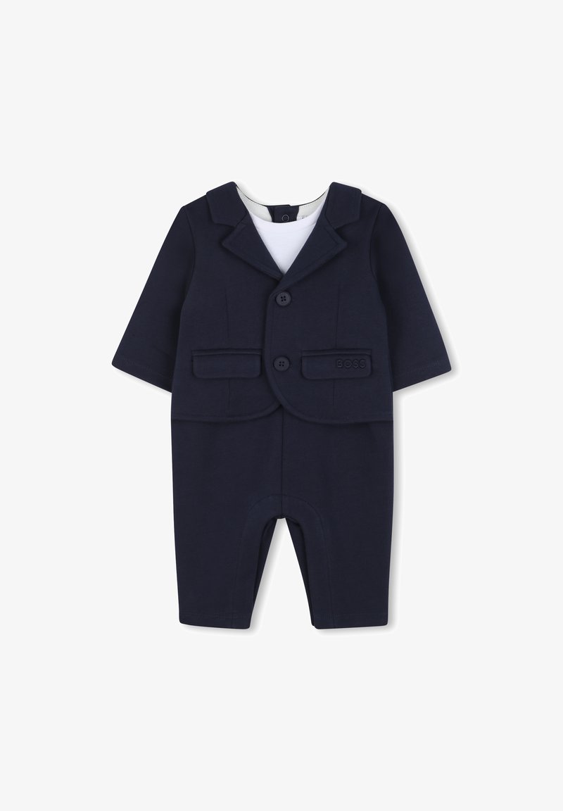 BOSS Kidswear NEWBORN ALL IN ONE - Pajac - navy