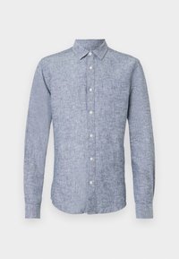 Only & Sons ONSCAIDEN STRIPE SHIRT - Camicia - dark navy/blu scuro Only & Sons ONSCAIDEN STRIPE SHIRT - Camicia - dark navy/blu scuro