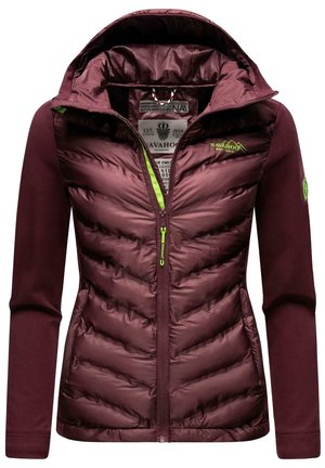 NIMM MICH MIT - Chaqueta de entretiempo - aubergine