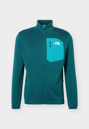 The North Face, CREST - Fleecejacke - pacific teal/black