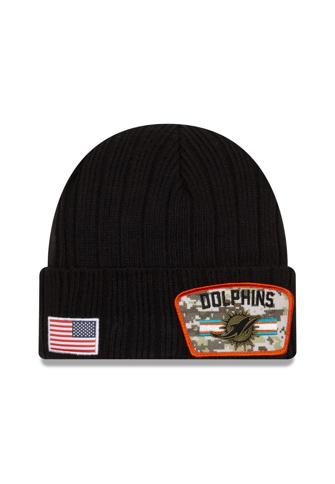 MIAMI DOLPHINS - Beanie - schwarz 