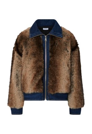 LIU JO, LIU JO JACKE AUS KUNSTFELL - Vinterjakker - brown