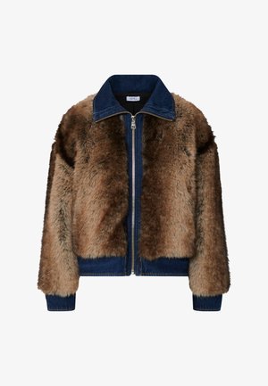 LIU JO, LIU JO JACKE AUS KUNSTFELL - Giacca invernale - brown