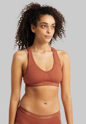 SPRITE RACERBACK BRA - Sport-bh met light support - clay