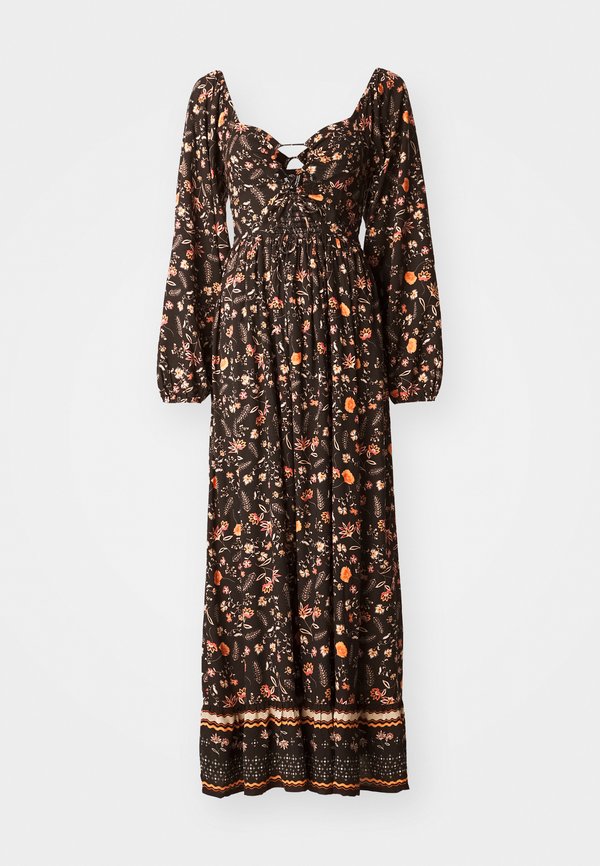 HOLIDAZE MAXI - Maxi dress - anthracite kerala3