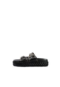 Scalpers Ciabattine con tacco - black