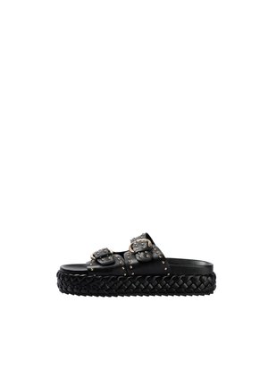 Scalpers Heeled mules - black
