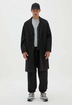 Halflange jas - black