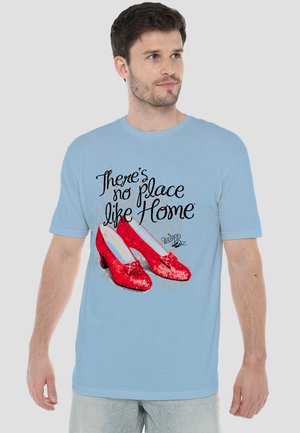 Cotton Soul, WIZARD OF OZ RUBY SLIPPERS - Print T-shirt - light blue