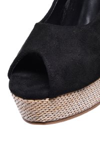 Ciabalù ZEPPE - Sandali con tacco - nero