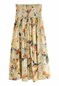 Next DROP WAIST - Jupe longue - cream sparkle
