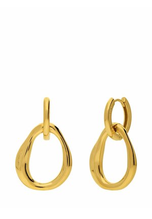 Lucardi, Earrings - gold-coloured