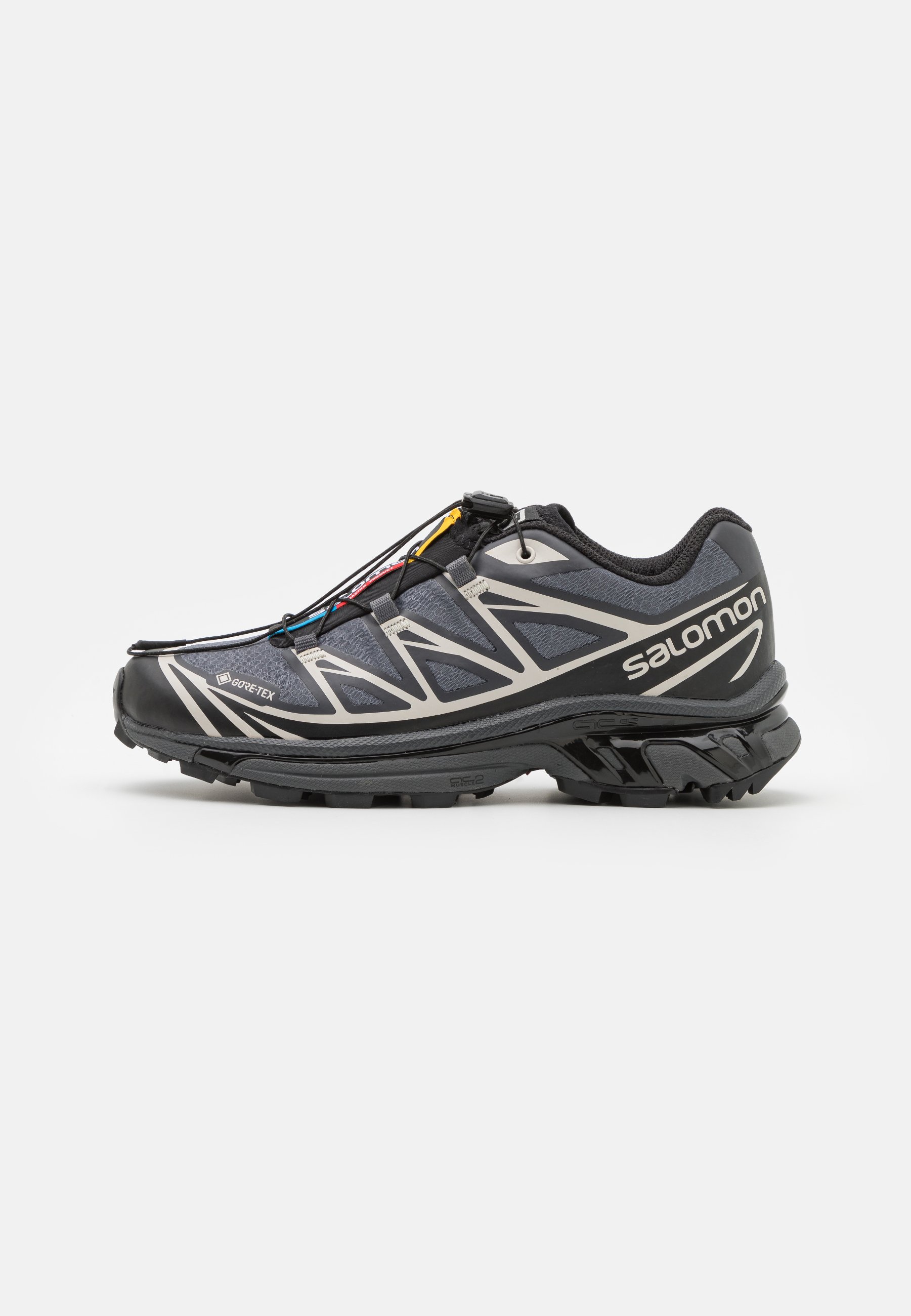 Salomon XT-6 GTX UNISEX - Sneaker low - black/ebony/lunar rock 