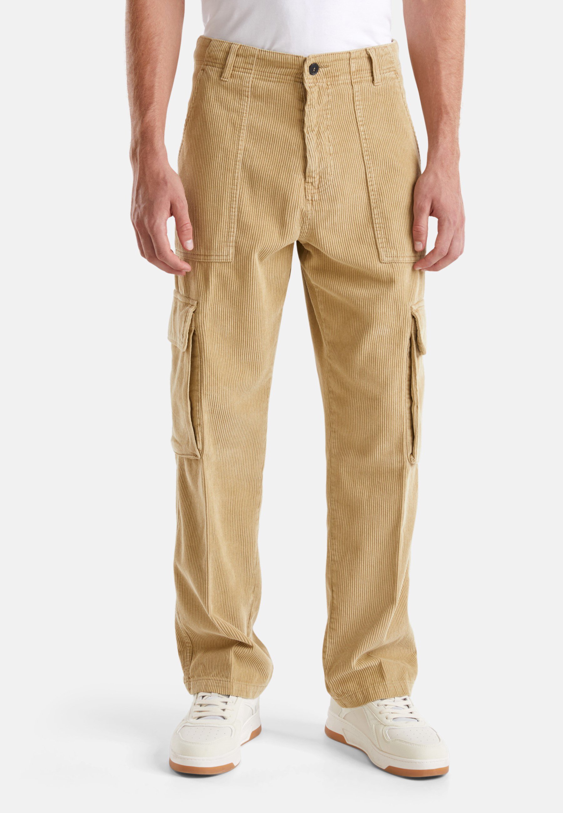 Pantalone Chino Pantaloni Velluto Benetton Slim Fit Pantaloni