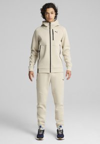 Puma TECH - Felpa con zip - desert dust