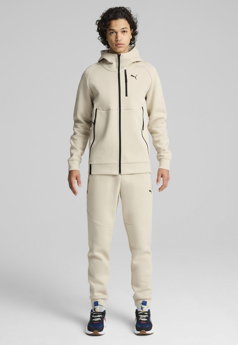 Puma TECH - Felpa con zip - desert dust