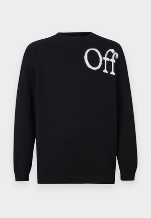 SHARED LOGO CREW - Pullover - black