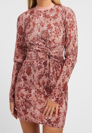 Robe fourreau - purple