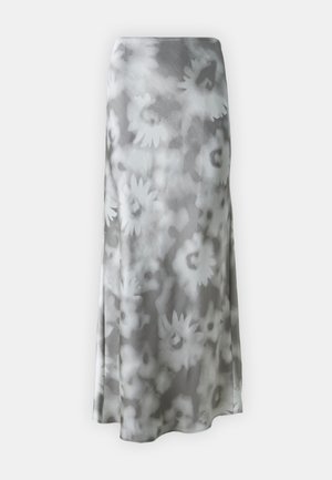 Samsøe Samsøe SAAGNETA LONG SKIRT - Maksihame - aster steeple gray