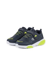 Champion WAVE RUNNING INSPIRED - Zapatillas - blue and neon yellow