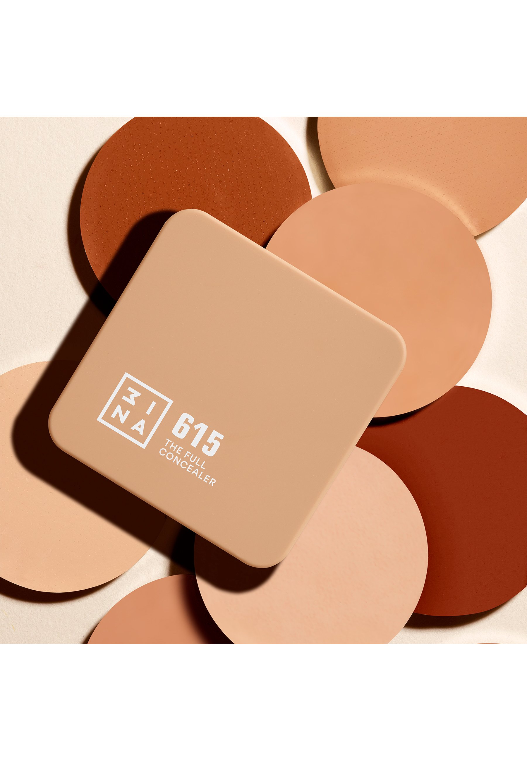 3INA MAKEUP The Full Concealer 676 'Kaffee' – Hohe Deckkraft, ölfreie Formel, Vegan & Cruelty Free