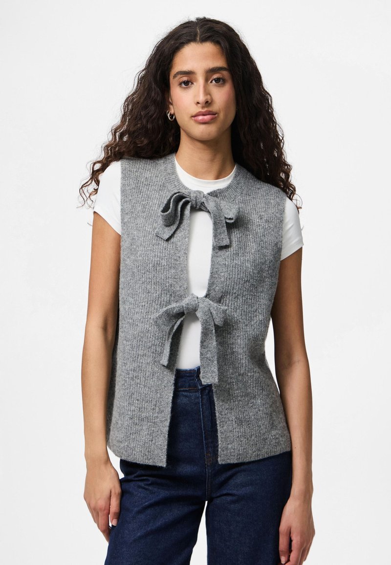 Pieces PCSILLY - Top - medium grey melange