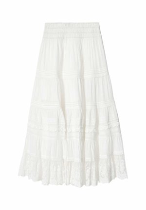 AllSaints, MEADOW MAXI SKIRT - Jupe longue - white