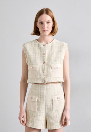 VESTE - Weste - jaune/ecru