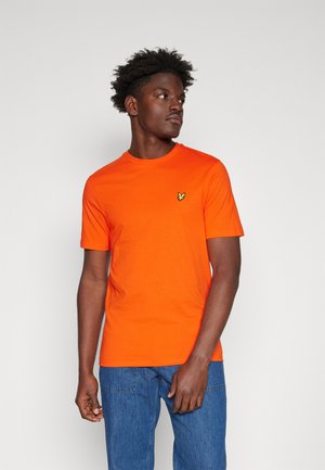 Lyle & Scott PLAIN - Camiseta básica - tangerine tango