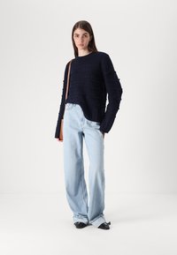 YAS Tall YASTIMU PULLOVER - Pulóver - navy blazer