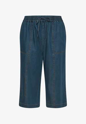 Evans, PLUS SIZE CROP TROUSERS - Vaqueros boyfriend - indigo