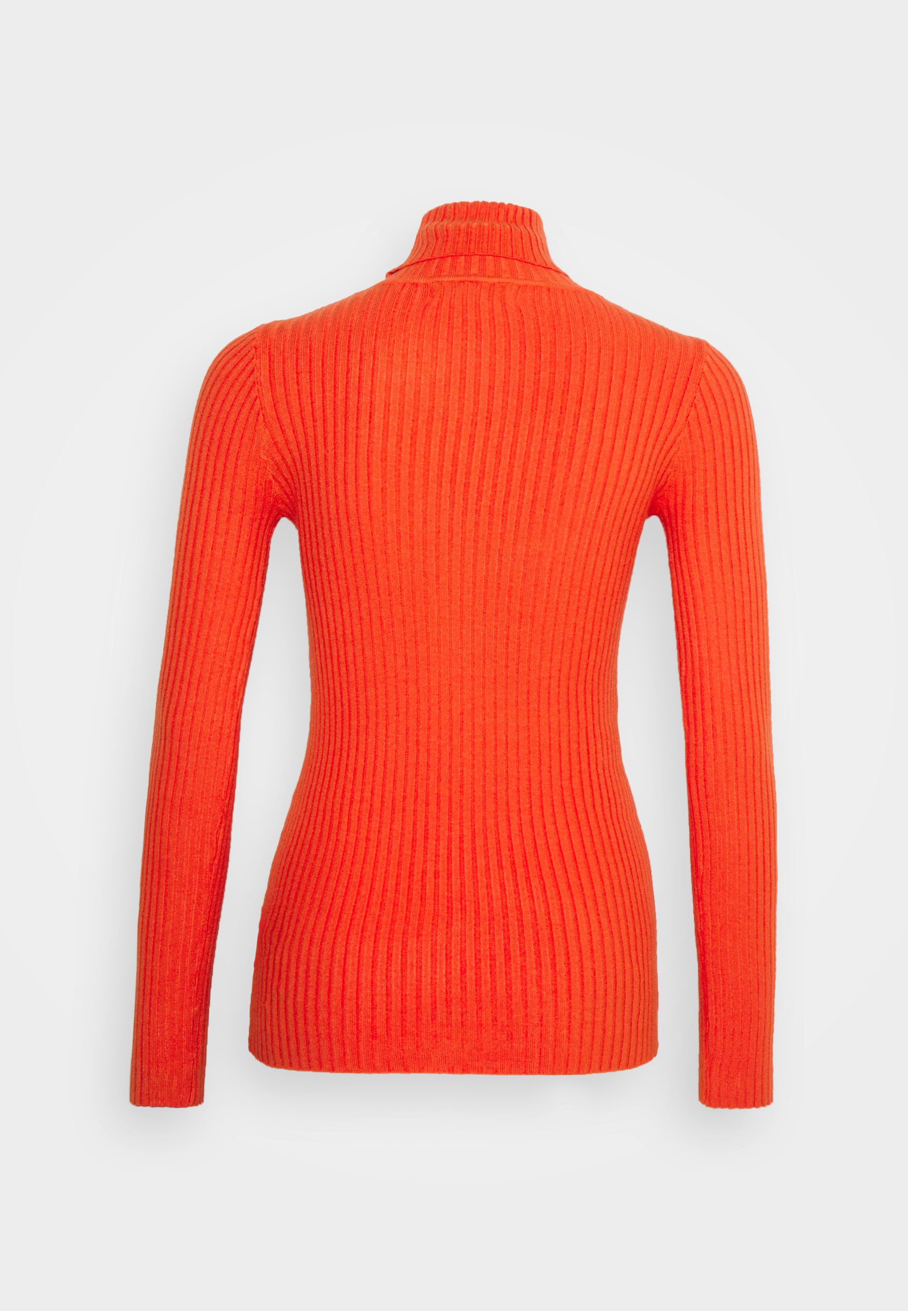 orange polo neck womens