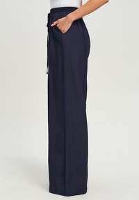 TUSSAH ANDREA - Hlače - navy blue